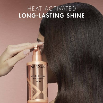 Nexxus Anti Humidity Epic Shine Hair Spray 8oz - Imperfect Container by This is Beauty US