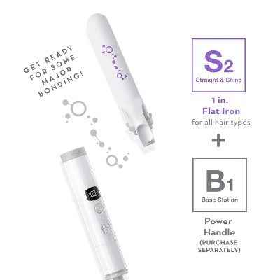 Conair Style Chemistry Flat Iron Attachment For Use With Style Chemistry Starter Kit Power Handle 1" - Imperfect Box