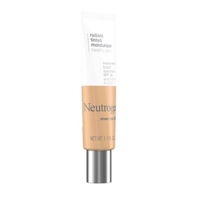 Neutrogena Healthy Skin Radiant Tinted Facial Lightweight Moisturizer Sheer Ivory 10 1.1 fl oz - Imperfect Container by This is Beauty US