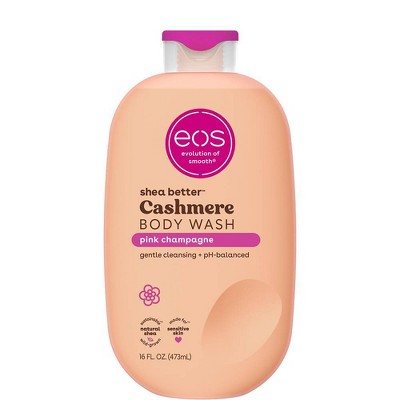 eos Shea Better Cashmere Body Wash Pink Champagne 16 fl oz - New by This is Beauty US