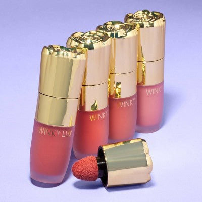 Winky Lux Cheeky Rose Liquid Blush Queen 0.21oz - Imperfect Box by This is Beauty US
