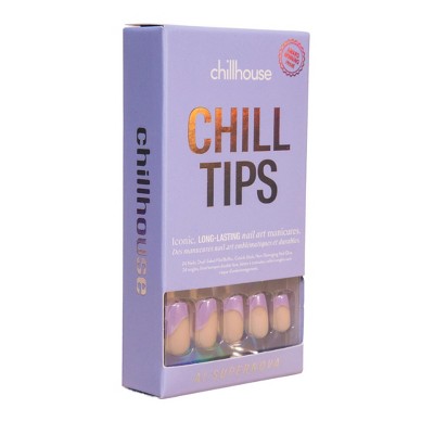 Chillhouse Chill Tips Press-On Fake Nails AI Supernova 24ct - Imperfect Box by This is Beauty US