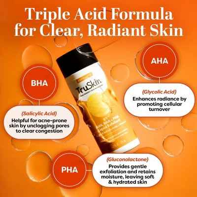 TruSkin Liquid Exfoliant with Vitamin C 4.2 fl oz - New