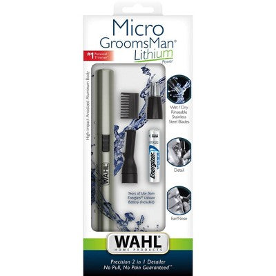 Wahl Lithium Ion Micro Groomsman 2-in-1 Cordless Battery - Imperfect Box by This is Beauty US
