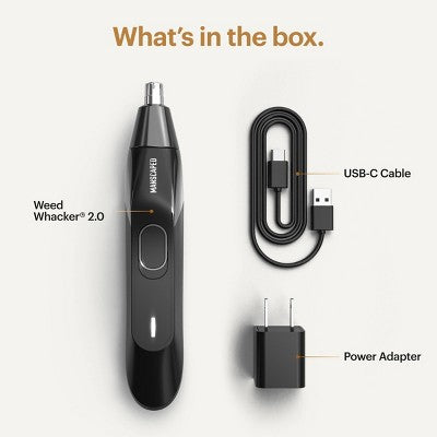 MANSCAPED The Weed Whacker 2.0 Ear &amp; Nose Hair Trimmer - Imperfect Box by This is Beauty US