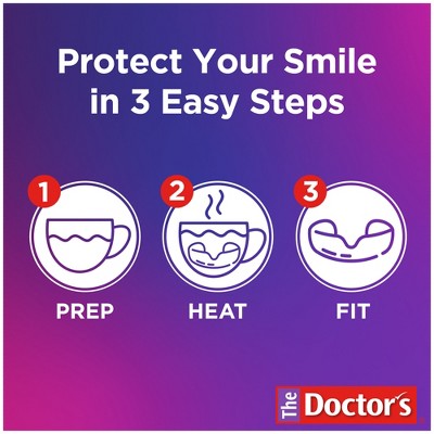 The Doctors Advanced Comfort Night Guard for Nighttime Teeth Grinding 1ct Guard with Storage Case - Imperfect Box by This is Beauty US
