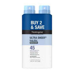 Neutrogena Ultra Sheer Spray Twin Pack SPF 45 - Imperfect Box