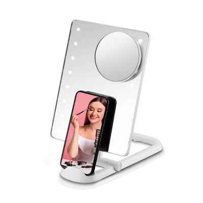 Conair LED Hollywood Lighted Social Media Makeup Mirror White - Imperfect Box