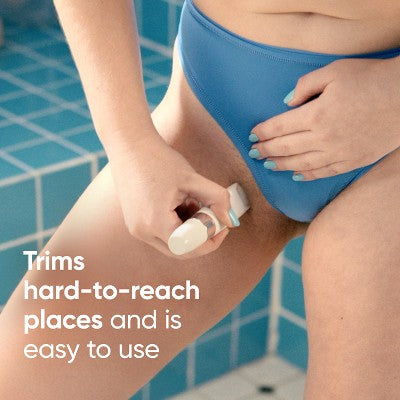 Venus for Pubic Hair &amp; Skin Gentle Trimmer + 1 Attachment Comb 2pk - Imperfect Box