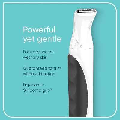 Conair Girlbomb Cordless Rechargeable Bikini Trimmer 6pc - Imperfect Box