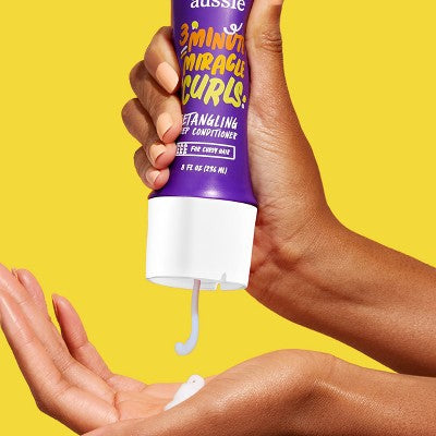 Aussie 3 Minutes Miracle Curls Detangling Deep Conditioner 8 fl oz - New by This is Beauty US