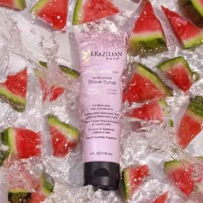 Brazilian Bare Fresh Watermelon Extra Gentle Shave Syrup 4 fl oz - New