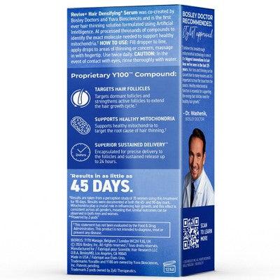 BosleyMD Revive + Densifying Hair Regrowth Serum for Men 1 fl oz - Imperfect Box by This is Beauty US