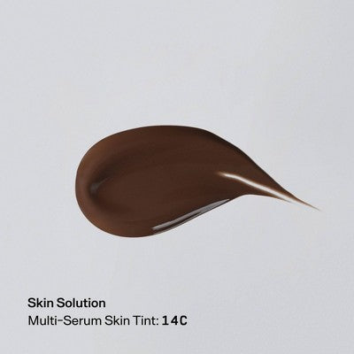 Versed Skin Solution Multi-Serum Skin Tint Foundation SPF 40 14C 1 fl oz - Imperfect Container by This is Beauty US