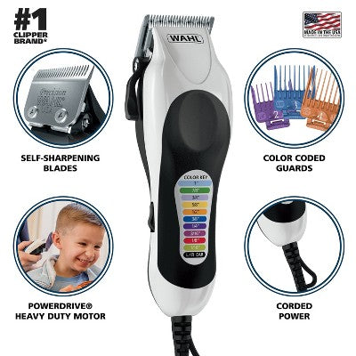 Wahl Color Pro Plus Corded Electric Hair Clipper Set - New by This is Beauty US