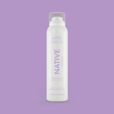Native Spray Deodorant Lilac &amp; White Tea Aluminum-Free 3.5oz - Imperfect Container by This is Beauty US