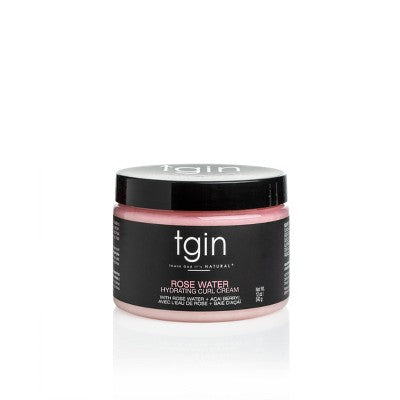 TGIN Rose Water Hydrating Curl Cream 12 fl oz - Imperfect Container by This is Beauty US
