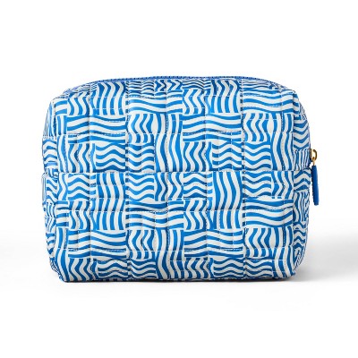 Sonia Kashuk Loaf Travel Makeup Bag Blue Wave - New by This is Beauty US