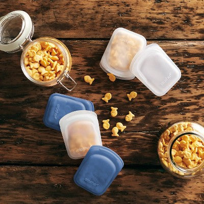 Stasher Reusable Silicone Travel Accessories Bag Set - 2pk by This is Beauty US