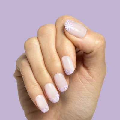 Olive &amp; June Press-On Nails Floral Pack Floral Tip/Floral Doodle 64ct/2pk - New