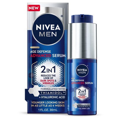 NIVEA Men Age Defense Advanced Face Serum 1.0 fl oz - Imperfect Box by This is Beauty US