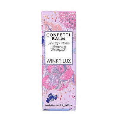 Winky Lux Confetti Lip Balm Lavender Confetti 0.13oz - New - DestGlow