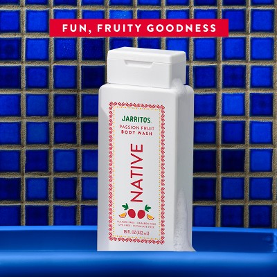 Native Body Wash Limited Edition Jarritos Passionfruit 18 fl oz - Imperfect Container by This is Beauty US