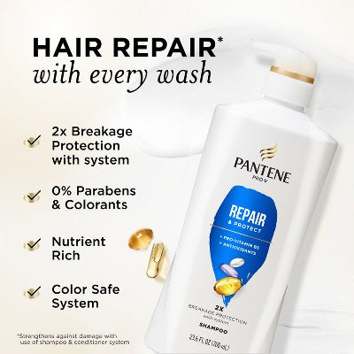 Pantene Pro-V Repair &amp; Protect Shampoo 23.6 fl oz - New by This is Beauty US
