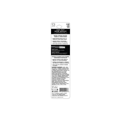 Milani Stay Put Tinted Brow Mousse Dark Brown 0.05oz - Imperfect Box by This is Beauty US