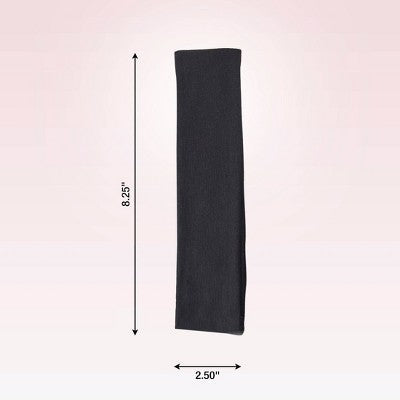 Scunci by Conair No Damage Stretch Fabric Headbands Black 5pcs - New by This is Beauty US