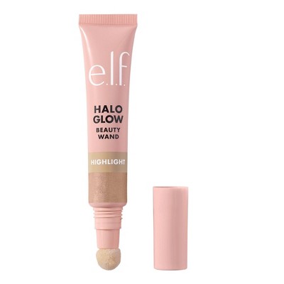 e.l.f. Halo Glow Highlighter Beauty Wand Champagne Campaign 0.33 fl oz - Imperfect Box  DestGlow