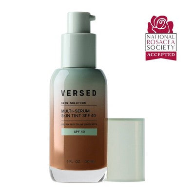 Versed Skin Solution Multi-Serum Skin Tint Foundation SPF 40 12W 1 fl oz - New by This is Beauty US
