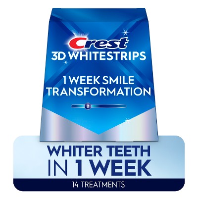 Crest 3D Whitestrips At-home Teeth Whitening Kit - Imperfect Box by This is Beauty US
