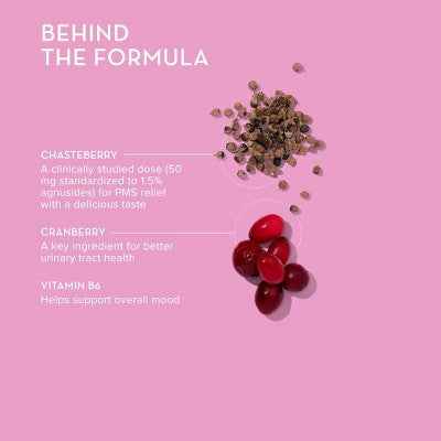HUM Nutrition SOS PMS for PMS Relief &amp; Mood Support Vegan Gummies 60ct - New
