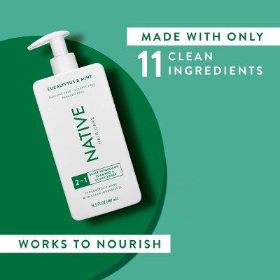 Native Eucalyptus &amp; Mint Scalp Refreshing 2-in-1 16.5 fl oz - Imperfect Container by This is Beauty US