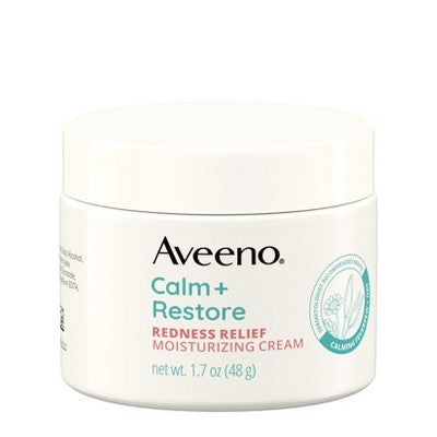 Aveeno Calm + Restore Redness Relief Moisturizing Cream 1.7 oz - Imperfect Box by This is Beauty US