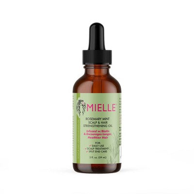 Mielle Organics Rosemary Mint Scalp &amp; Strengthening Hair Oil 2 fl oz - New by This is Beauty US