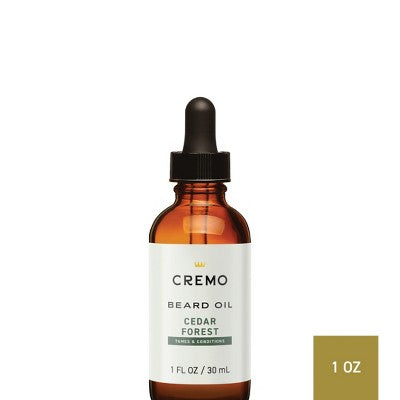Cremo Forest Blend Revitalizing Beard Oil 1 fl oz - Imperfect Box by This is Beauty US
