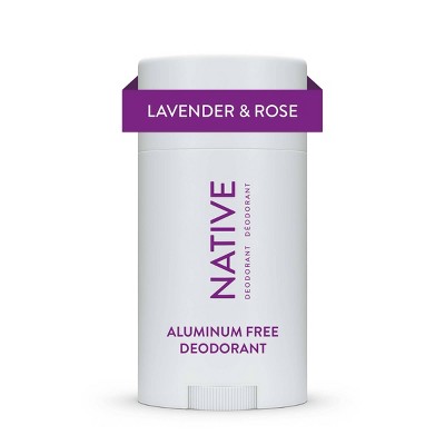 Native Solid Deodorant Lavender &amp; Rose 2.65oz - New