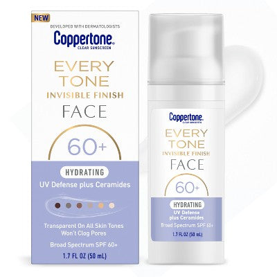 Coppertone Hydrating Every Tone Face SPF 60+ 1.7 fl oz - Imperfect Box by This is Beauty US