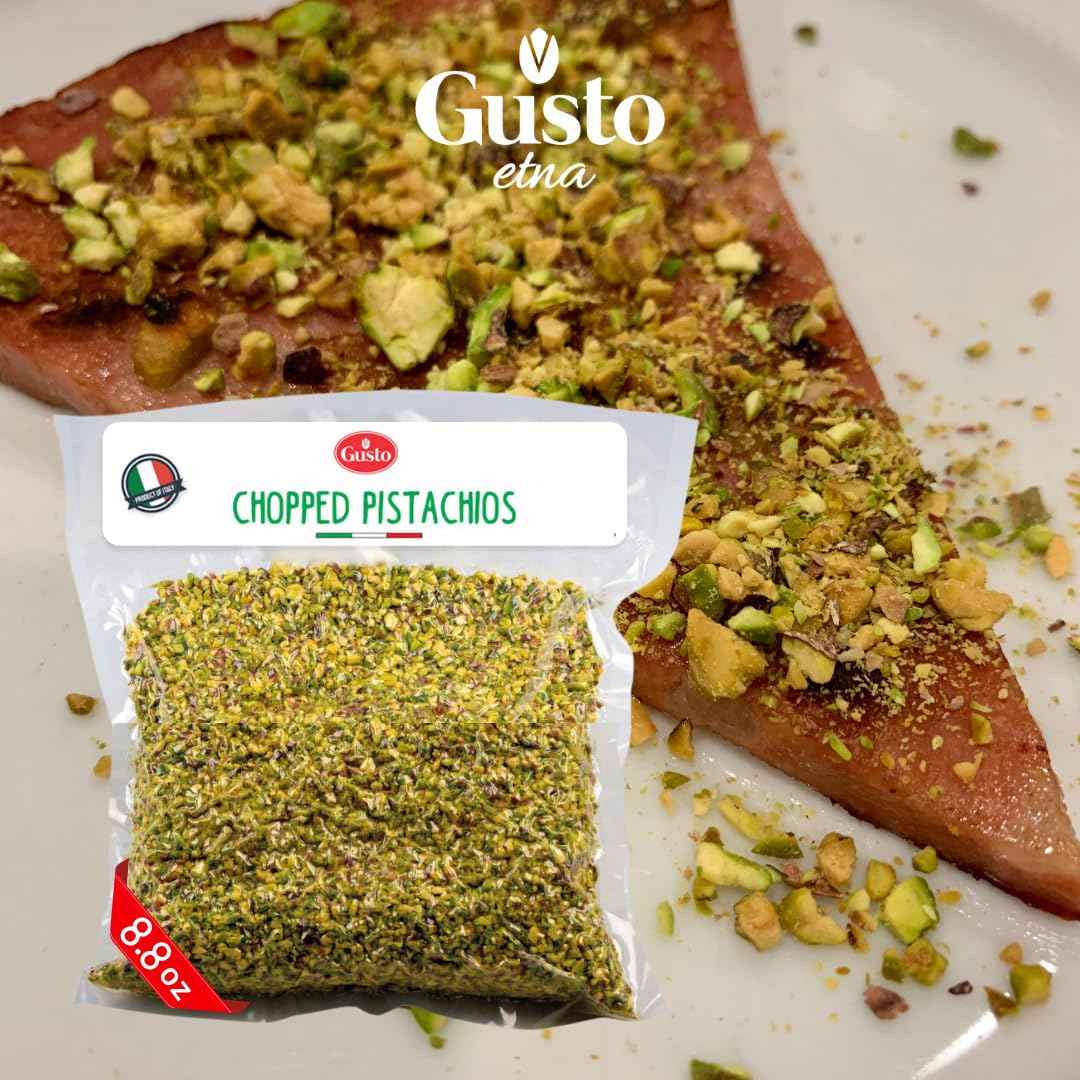 Gusto Etna, Pistachios Chopped, Pistachios Raw unsalted 8.8 oz (250 g)