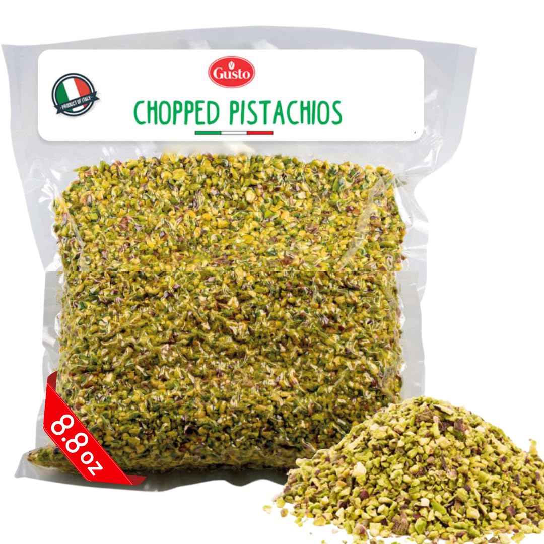 Gusto Etna, Pistachios Chopped, Pistachios Raw unsalted 8.8 oz (250 g)