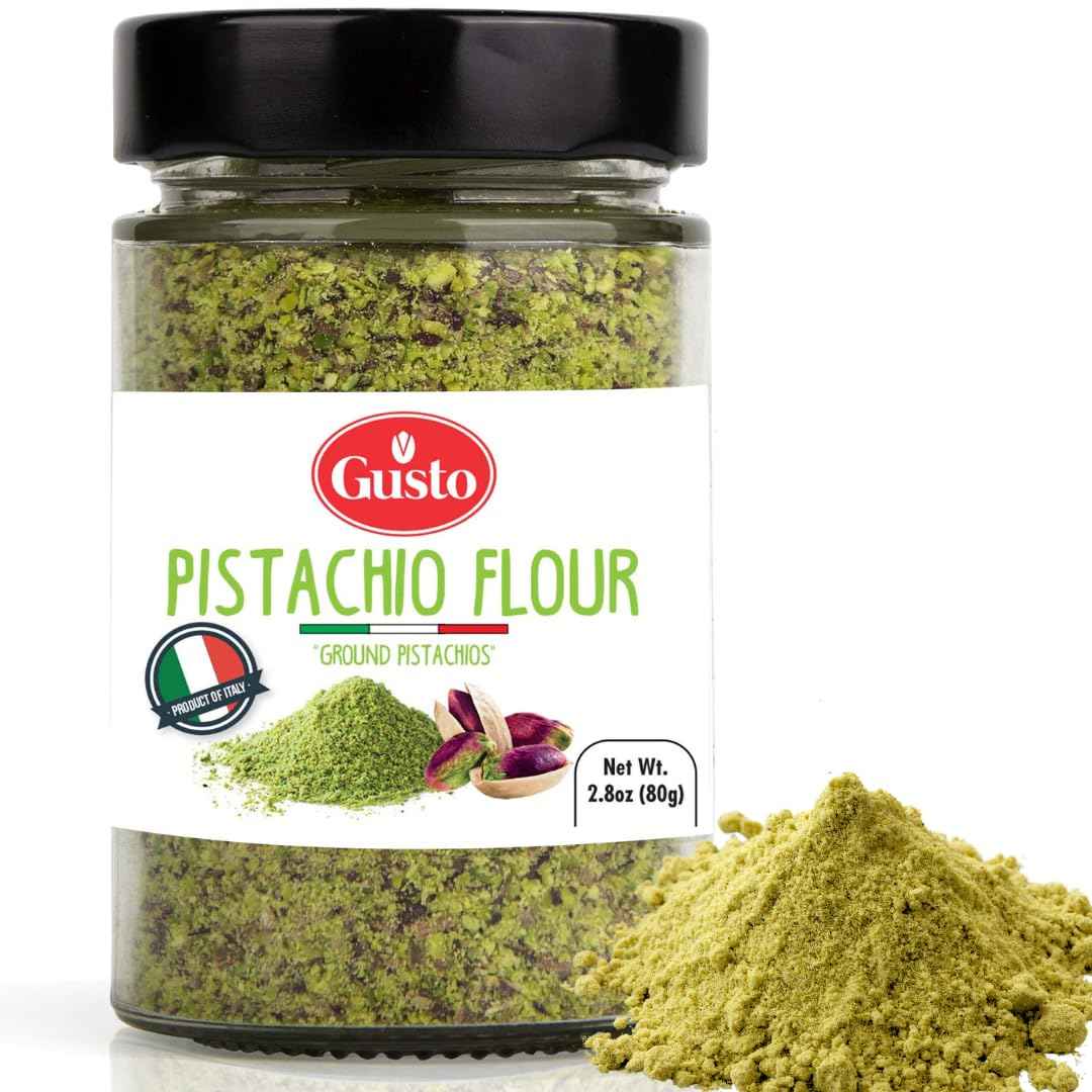 Gusto Etna, Pistachio Flour, Sicilian Fine Pistachio Flour (80 g)
