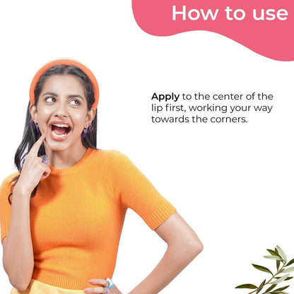 Pilgrim Spanish Lip Balm (Strawberry) For Dark Lips, Soothing &amp; Hydrating Dry &amp; Chapped Lips