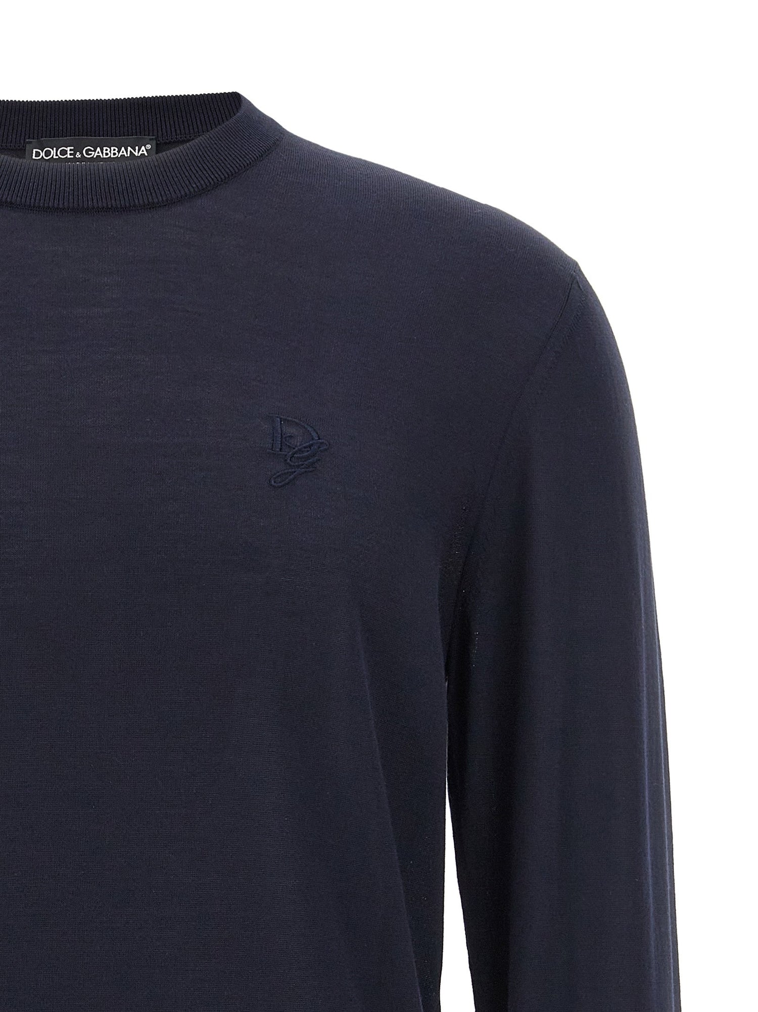 Dolce &amp; Gabbana Men Logo Embroidery Sweater by Luosophy