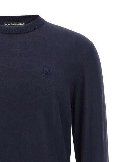Dolce &amp; Gabbana Men Logo Embroidery Sweater - DestGlow