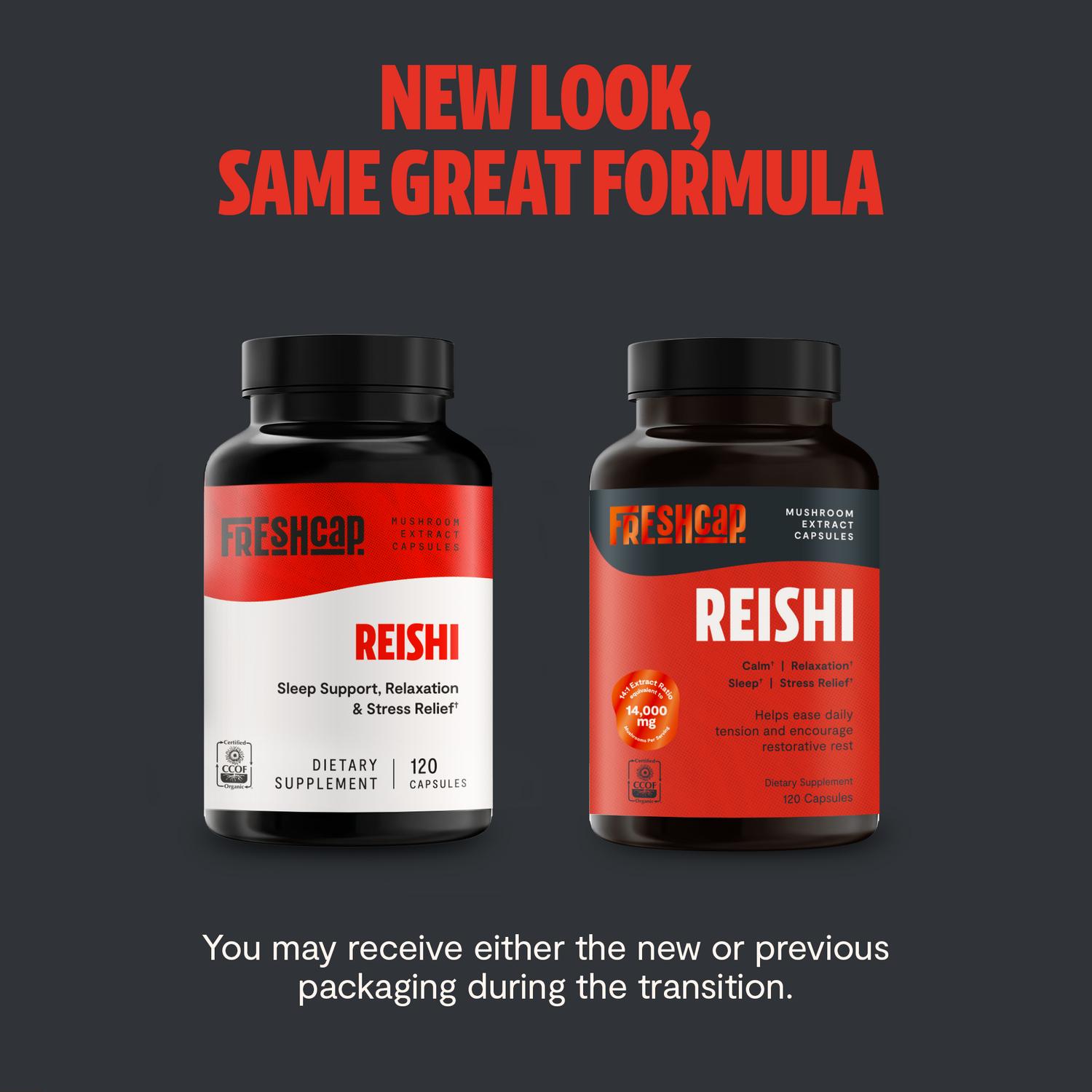 Reishi Mushroom Extract Capsules