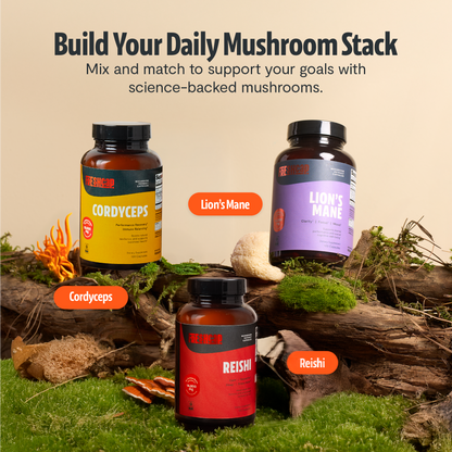 Cordyceps Mushroom Extract Capsules by FreshCap Mushrooms
