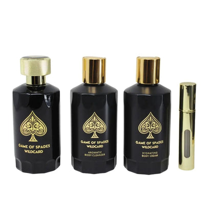 Game Of Spades Wildcard By Jo Milano For Unisex 3Pcs Set Parfum Spray by perfumesandrea