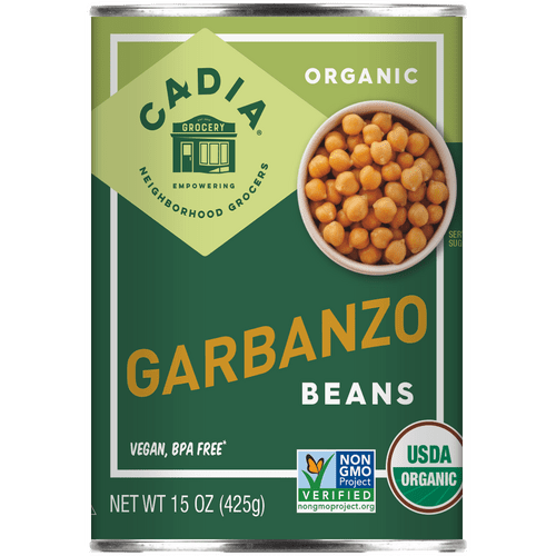 Garbanzo Beans, Organic, Cadia by Country Life Natural Foods